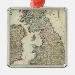 Ornement Carré Argenté Îles britanniques 4