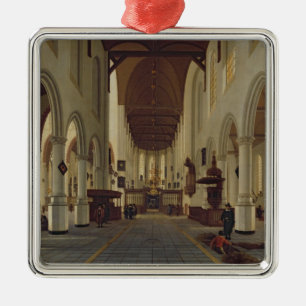 Ornement Carré Argenté Intérieur de l'Oude Kerk, Delft, c.1660-70