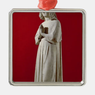 Ornement Carré Argenté Isabella de la France