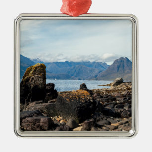 Ornement Carré Argenté Isle of Skye - Scotland, UK