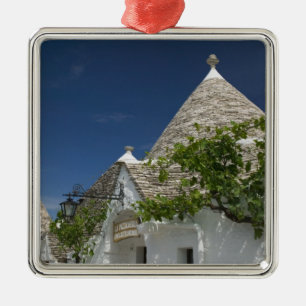 Ornement Carré Argenté Italie, Pouilles, Alberobello, Terra dei Trulli, 2