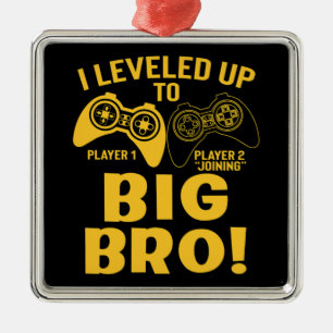 Ornement Carré Argenté Je Me Suis Rendu À Big Bro