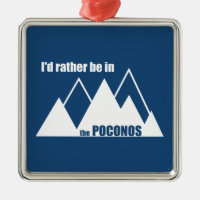 Je Préférerais Être Dans La Montagne Poconos