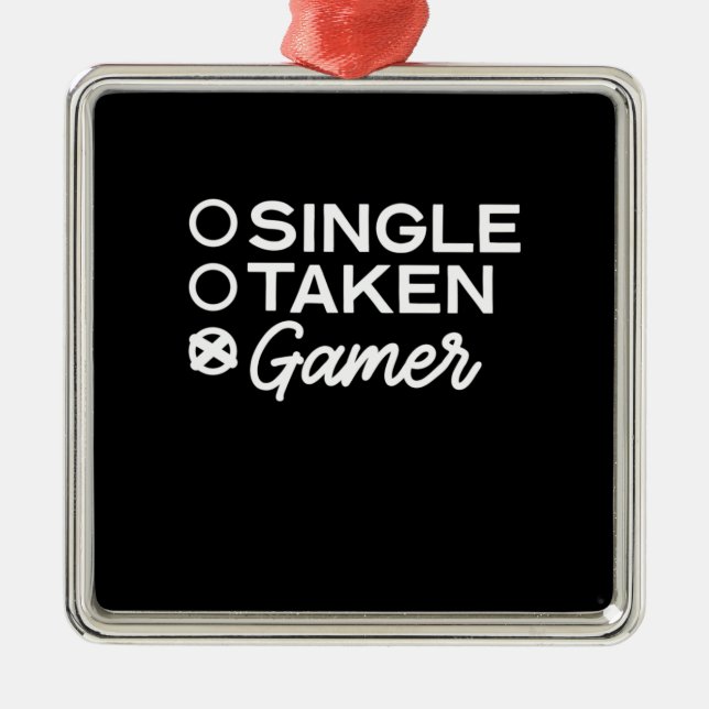 Ornement Carré Argenté Jeu unique (Devant)