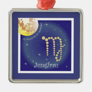 Ornement Carré Argenté Jungfrau 23. Août bis 23. Septembre