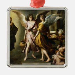 Ornement Carré Argenté La cuisine des anges, 1646
