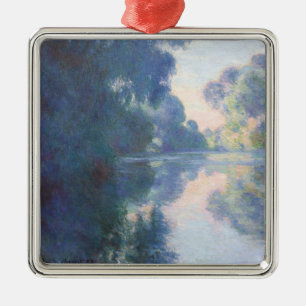 Ornement Carré Argenté La la Seine, 1897 de sur de matinée (huile sur la