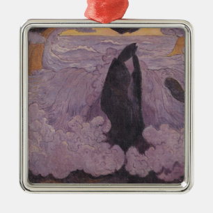 Ornement Carré Argenté La vague violette, c.1895-6