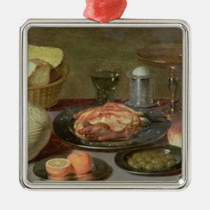 Ornement Carré Argenté La vie toujours