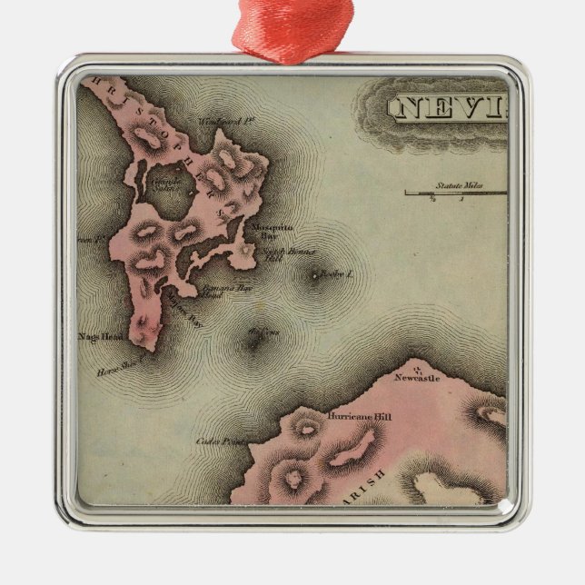 Ornement Carré Argenté Le Niévès (Devant)