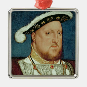 Ornement Carré Argenté Le Roi Henry VIII