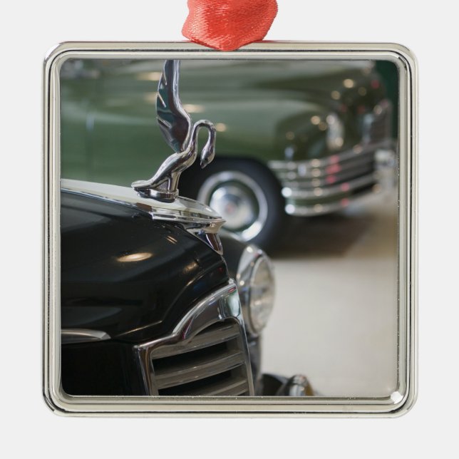 Ornement Carré Argenté Les Etats-Unis, Ohio, Dayton : Musée de Packard de (Devant)