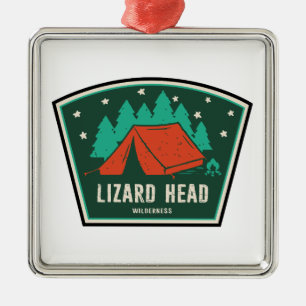 Ornement Carré Argenté Lizard Head Wilderness Colorado Camping