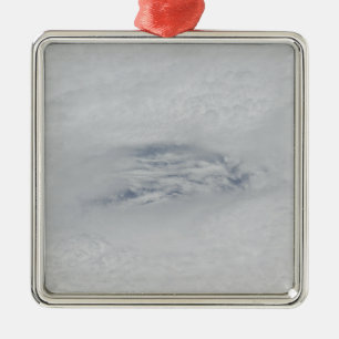 Ornement Carré Argenté L'oeil de l'ouragan