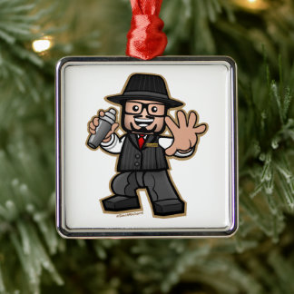 Ornement Carré Argenté L'officiel Richard 3 pouces #3inchRichard