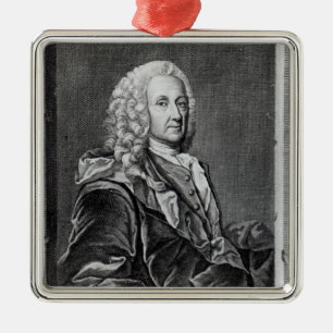 Ornement Carré Argenté Ludvig Holberg