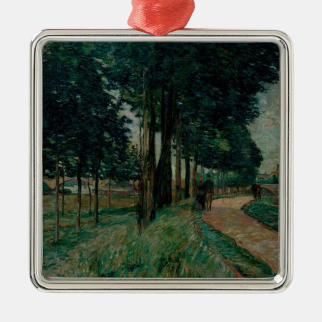 Ornement Carré Argenté Maisons-Alfort, 1898 (Devant)