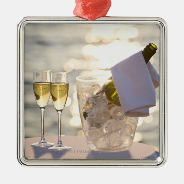 Ornement Carré Argenté Majorque, Espagne 2 (Devant)