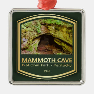 Ornement Carré Argenté Mammoth Cave NP (PF1)