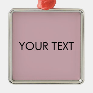 Ornement Carré Argenté Marque professionnelle moderne personnalisée Nom r