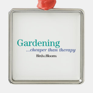 Ornement Carré Argenté Meilleur marché que la thérapie