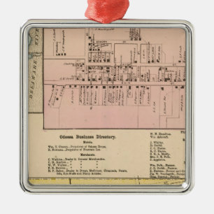 Ornement Carré Argenté Middletown