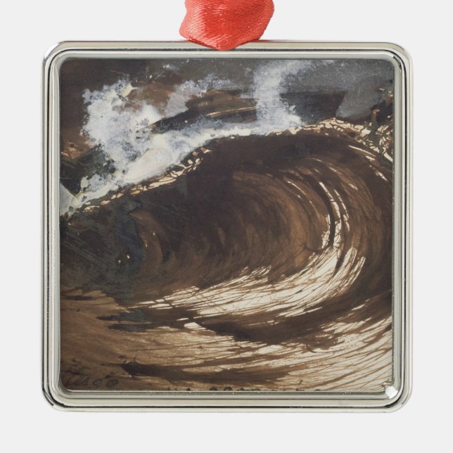 Ornement Carré Argenté Mon destin, 1857 (Devant)