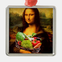Mona Lisa aime les légumes