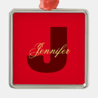 Monogram Own Name Initial Modern Plain Minimalist