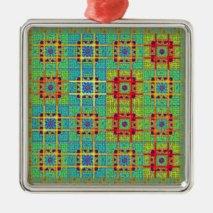 Ornement Carré Argenté Motif ethnique maya.jpg