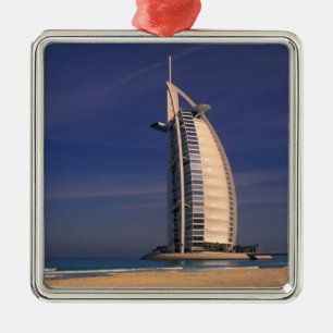 Ornement Carré Argenté Moyen-Orient, Émirats arabes unis, Dubaï, Burj