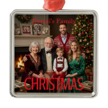 Noël Souvenirs de Famille Personnalisés