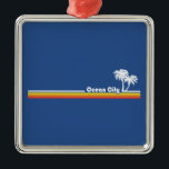 Ornement Carré Argenté Ocean City, Maryland<br><div class="desc">It doesn’t get much more iconic Maryland than Ocean City. There’s just something about the comfortable chaos of the boardwalk that breeds the perfect atmosphere for an unforgettable family vacation.</div>