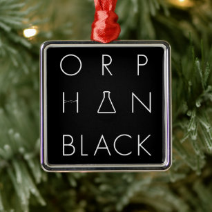 Ornement Carré Argenté Orphelin noir   Grille du logo