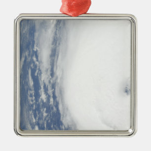Ornement Carré Argenté Ouragan Ike 9