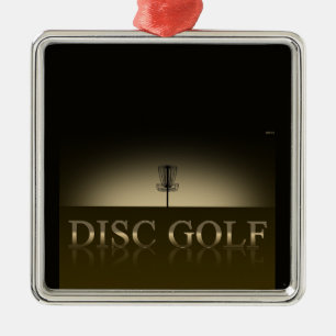 Ornement Carré Argenté Panier lointain