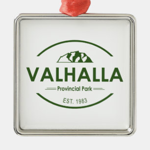 Ornement Carré Argenté Parc provincial de Valhalla