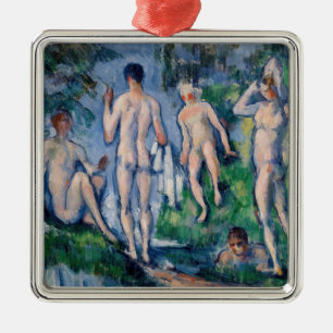 Ornement Carré Argenté Paul Cezanne - Groupe des Bathères