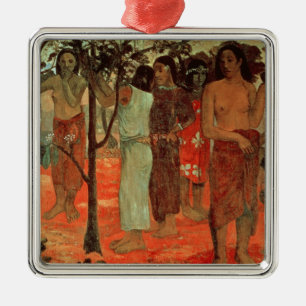 Ornement Carré Argenté Paul Gauguin Nave Nave Mahana, 1896