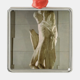 Ornement Carré Argenté Pieta de Rondanini, 1564