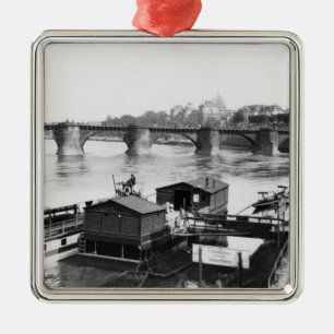 Ornement Carré Argenté Pont d'Augustus, Dresde, c.1910
