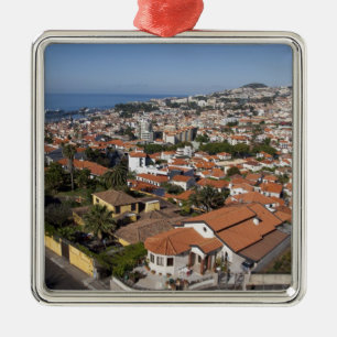 Ornement Carré Argenté Portugal, île de Madère, Funchal. Câble