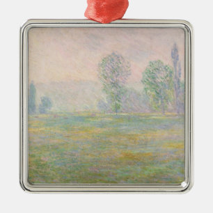 Ornement Carré Argenté Prés de Claude Monet   en Giverny, 1888