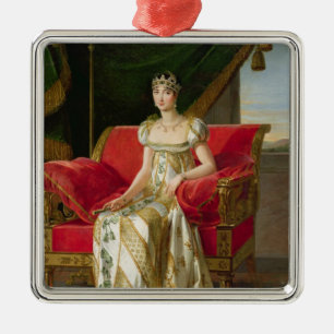 Ornement Carré Argenté Princesse Borghese, 1808 de Marie Pauline
