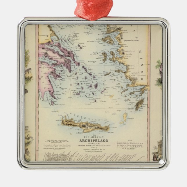 Ornement Carré Argenté Régions méditerranéennes centrales de la Turquie (Devant)