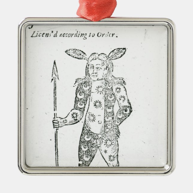 Ornement Carré Argenté Robin Goodfellow (Devant)