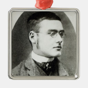 Ornement Carré Argenté Rudyard Kipling