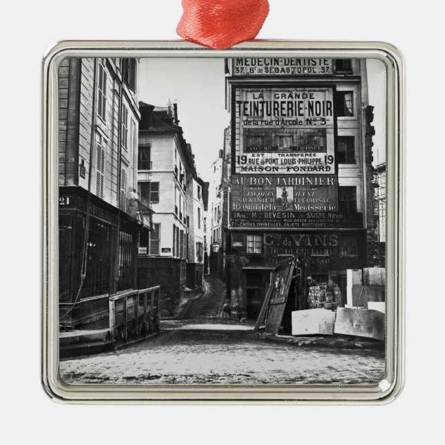 Ornement Carré Argenté Rue de la Colombe, Paris, 1858-78 (Devant)