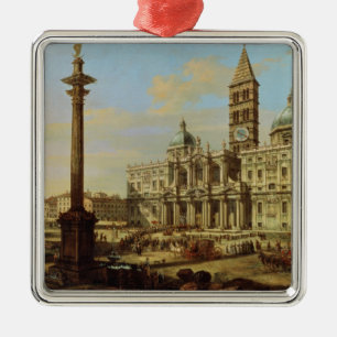 Ornement Carré Argenté Santa Maria Maggiore, Rome, 1739