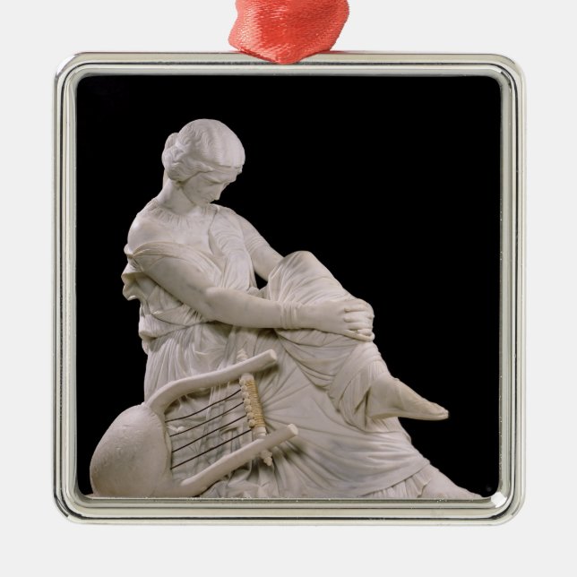 Ornement Carré Argenté Sappho, 1852 (Devant)